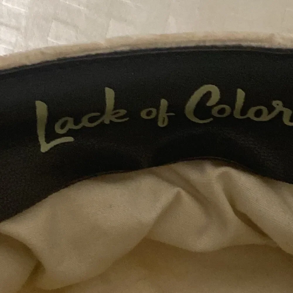 Lack of Color Hat Light tan Size Small see Video